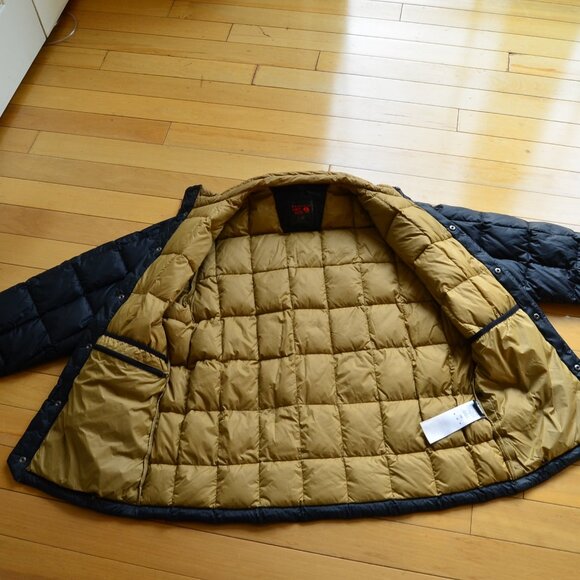 Mountain Hardwear Jacket Mens Large Goose Down Puffer Jacket Black - Picture 2 of 14